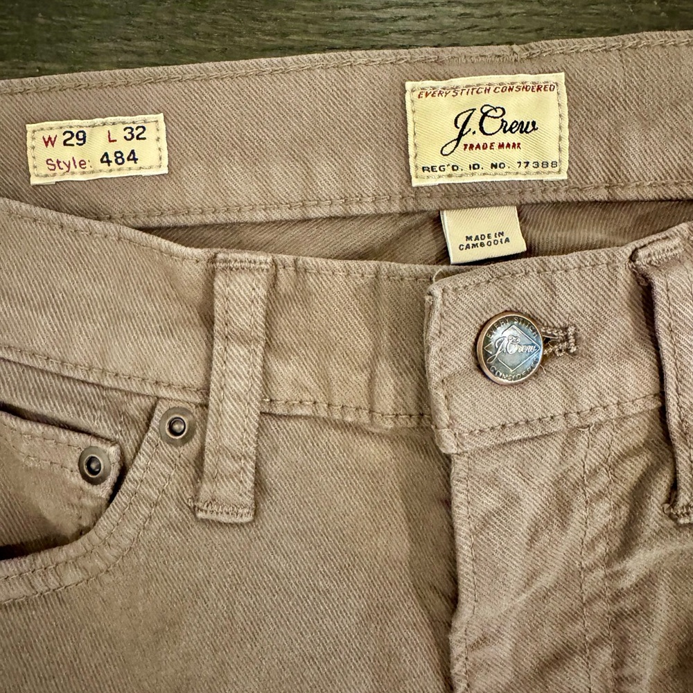 J. Crew Men's Khaki Jeans